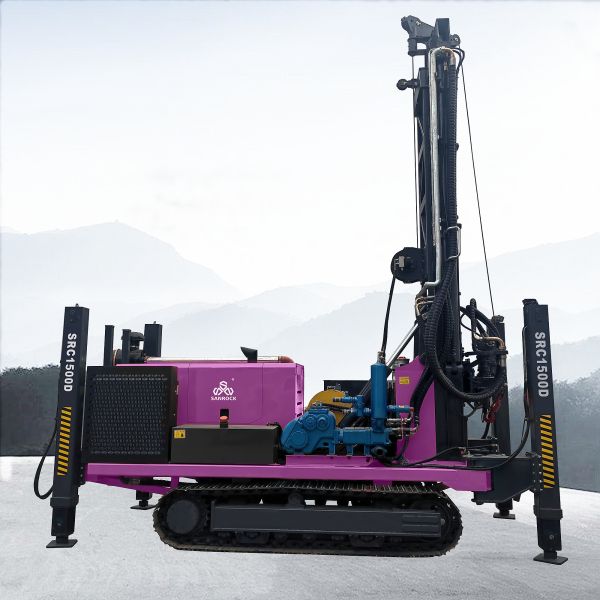 Geological Core Drilling Rig With Mud Pump Hydraulic Diamond Core Drilling Equipment
