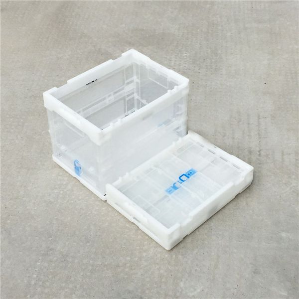 Small Collapsible Plastic Containers 360*260*275mm Conveniently Moving Spaces