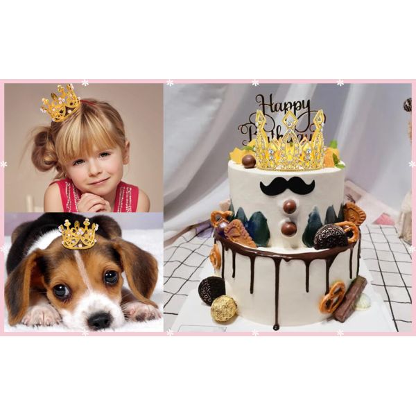 cake toppers &amp; hair ornaments for children, dolls and pets