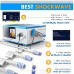 Air Compress Extracorporeal ESWT Shockwave Therapy Machine For Heel Pain /