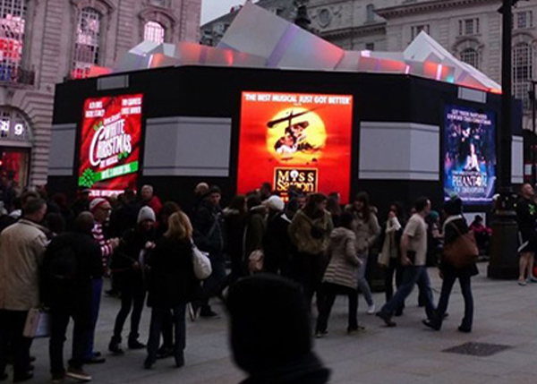 SMD2727 P6 Programmable Led Screen , Led Screen Wall Refresh Rate Over 1920Hz