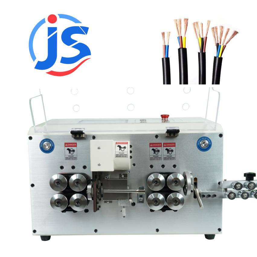 Double Layer Peeling Cable Cutting Machine High Speed Cable Stripper Machine 110V 220V