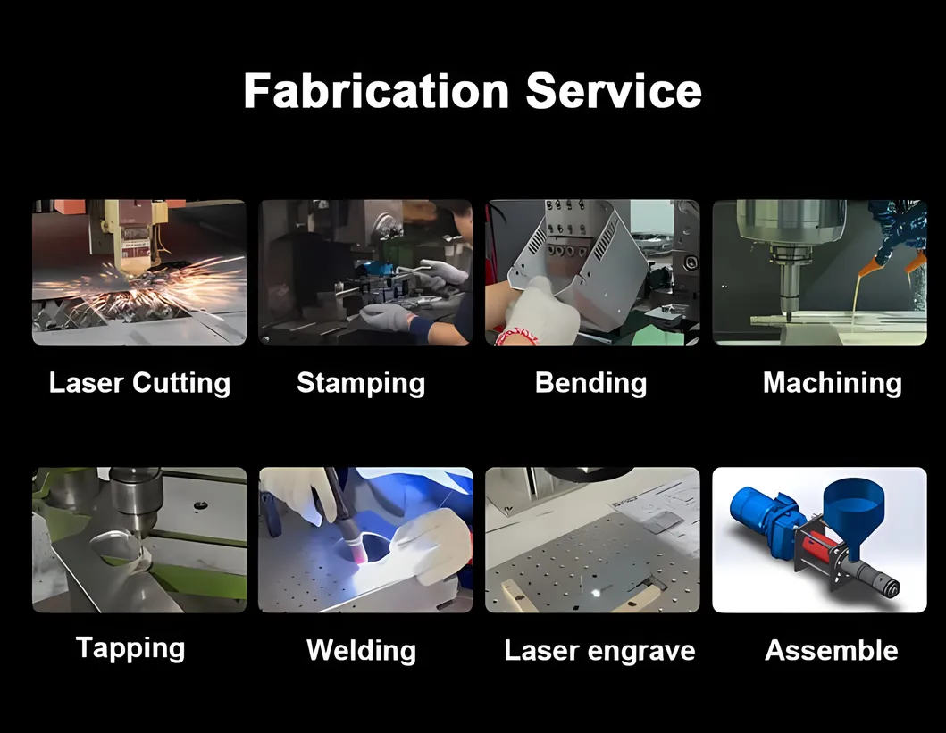 Custom CNC Sheet Metal Fabrication Precision Engineered Electrical Control Cabinets For Industrial Automation