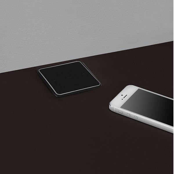 Modern Design Fabric Bedside Table with Optional Color for Your Bedroom Decoration Style.