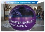 Purple Inflatable Advertising Balloon Hydrogen Sphere Inflatable Helium Ball