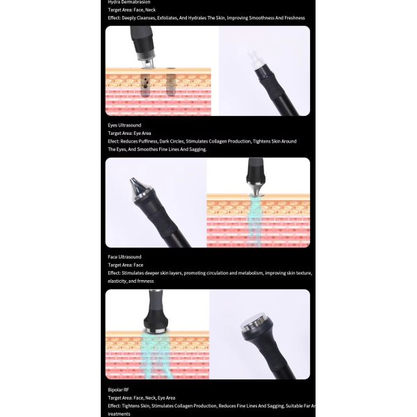 14 In 1 Oxygen Jet H2O2 Exfoliating Hydrating Cleaning Machine