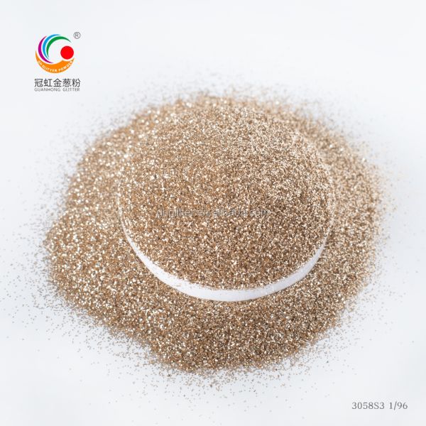 Bulk Ultra Thin Ultra Bright Brown Hexagonal Glitter Powder for Tile Grout Christmas Item Type Indoor Christmas Decoration