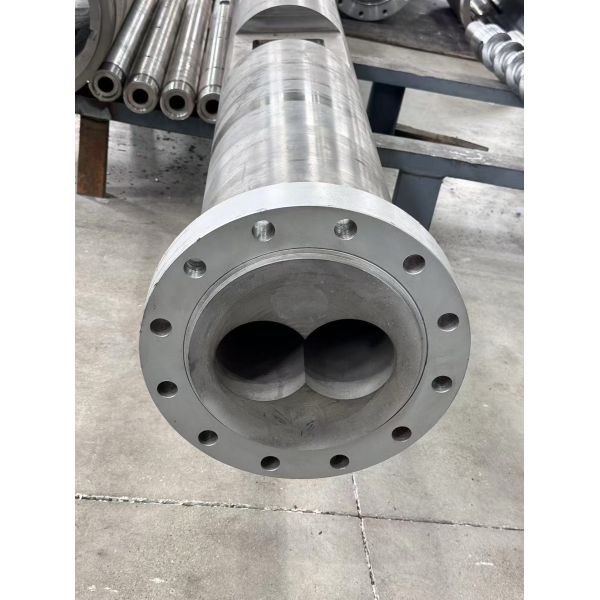 SPC Floor Stabilization PVC Parallel Twin Screw Barrel Nitriding Extrusion Screw Barrel