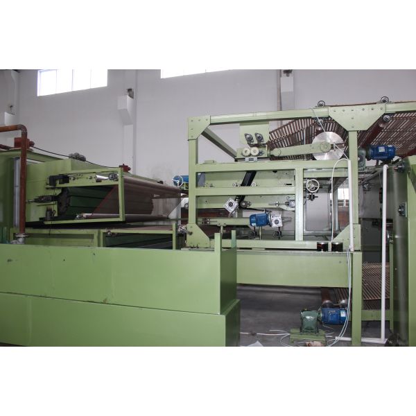 Vertical Polyester Cotton Hard Wedding Thermal Bonding Production Line