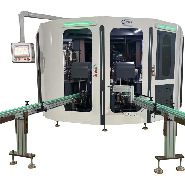 Automatic Servo 8 Color Vertical Screen Printing Machine For Cylindrical Square Products