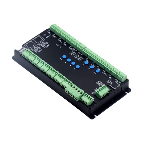 High Security Subway Station Swing Gate Infrared Sensor Support 24 Pairs Sensors Input Independently