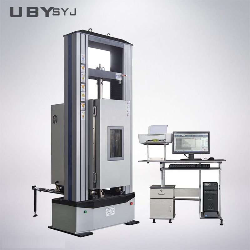 UP-2004 High Low Temperature Tensile Testing Equipment with Environmental Chamber and 10KN Maximum Test Force