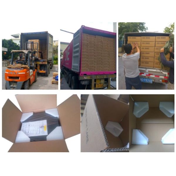 330mm Black 4B5C Detachable RJ12 24V Micro Sensor Small Cash Drawer