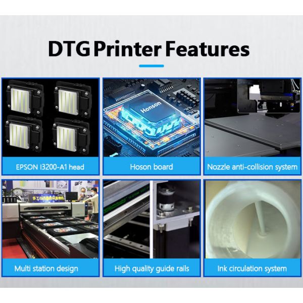 High-Precision DTG Machine with Epson 3200-A1 for Flawless Cotton Prints