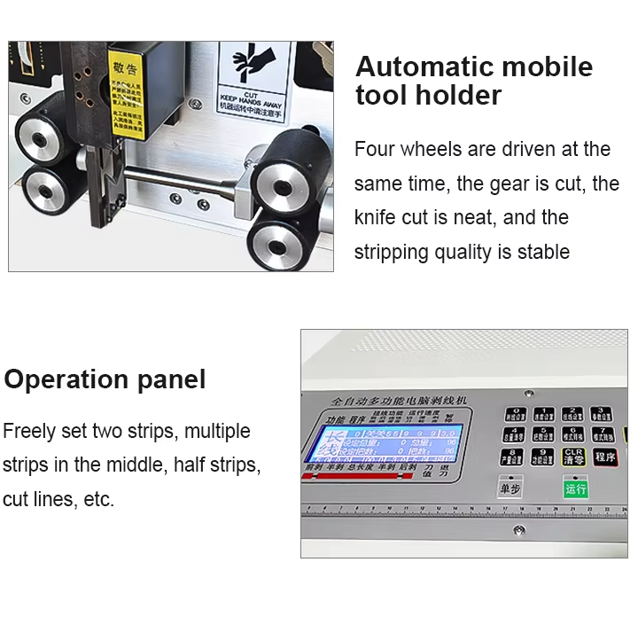 Factory Prices Automatic High Speed Electronic Cable Cutting Stripping Machine with High Output Produce Capacity Wholesale