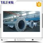 25meter outdoor stadium Galvanized and power coating Polygon steel 180W LED high