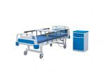 Electric Hospital Beds With Side Rails , Safety Medical Hospital Beds Two