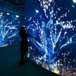 Holographic Immersive Projector Indoor Interactive Wall Projection