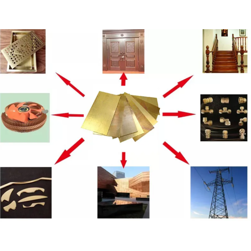 Polished Surface Brass Sheet and Copper Plate with High Conductivity and Corrosion Resistance for Industrial Applications