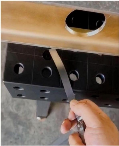 Modular D16 Welding Table Dystem for Industrial Manufacturing Shops