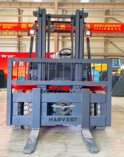 5 Ton Forklift with Yanmar engine & Double Drum Clamp Hot Sale in Kenya