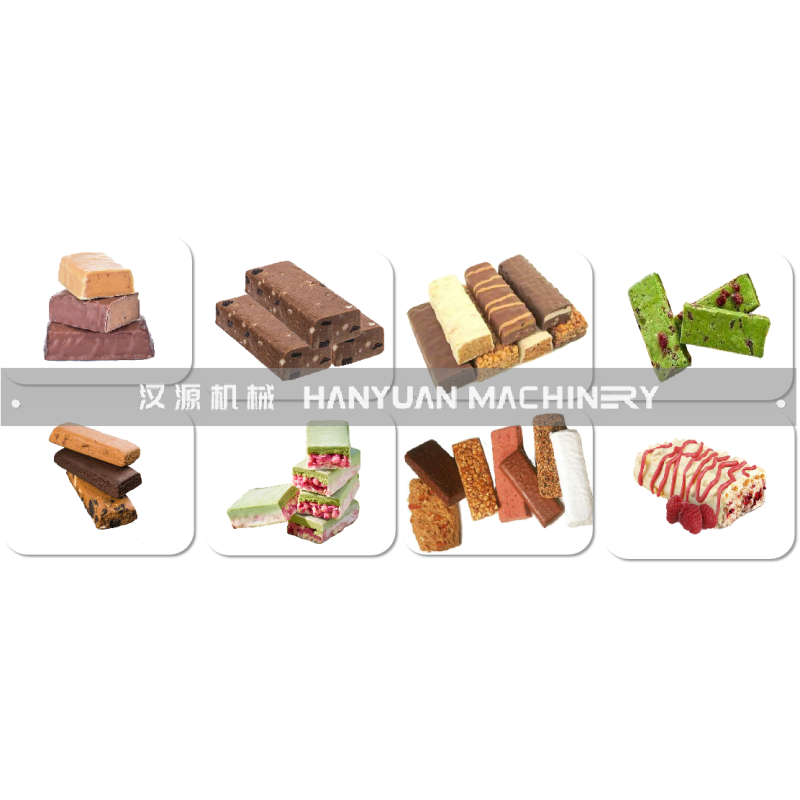 Sample energy bar product from production line