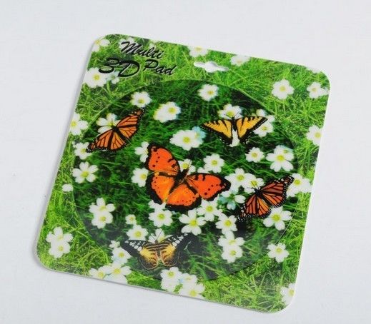 PLASTIC LENTICULAR 3D Mouse Pad Promotion Lenticular Mouse Mat with 3d flip effect