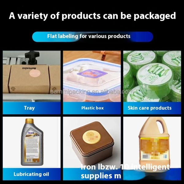 Cheap Small Flat Labeling Machine for Small Business Plastic Bottles
