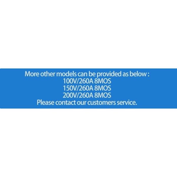 Enerkey 100V 150V 200V 300A Ideal Diode Module Solar Energy Anti Reverse Irrigation Battery Charging Prevent Anti-backflow