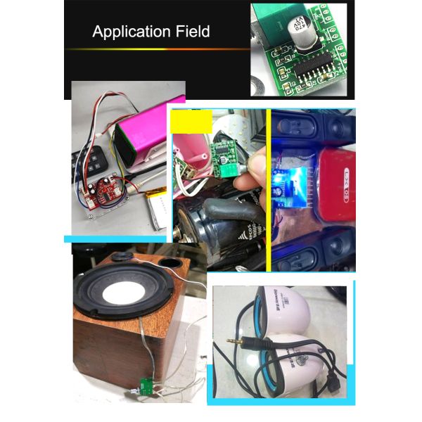PAM8403 Audio Amplifier Board with 2*3W Power 5V USB and Potentiometer Volume Control
