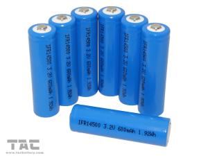 Buy cheap Portable 3.2V LiFePO4 Battery 14500 500mAh Power Type For Grid Stabilization product