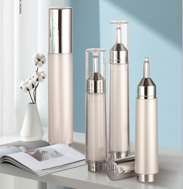 Customized Printing Syringe Airless Bottle Empty High Durability