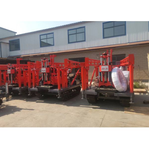 380V 200 Meter Diesel Small Borehole Drilling Machine