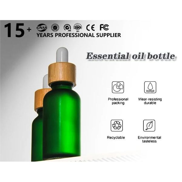 ODM 50ml 100ml Empty Dropper Bottles With Plastic Dropper Cap