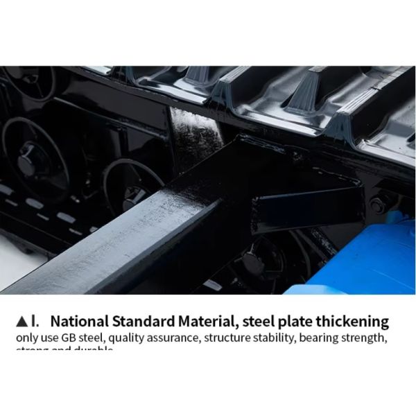 Hydraulic Motor Rubber Track Chassis Rubber Track Base For Crawler Vehicles