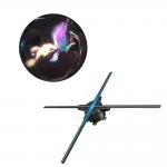 Wiikk 3D Holographic Led Fan Display 650 Round / Min Spinning With Bluetooth /