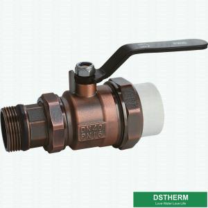 OEM Water Control Brass PPR Single Union Ball Valve