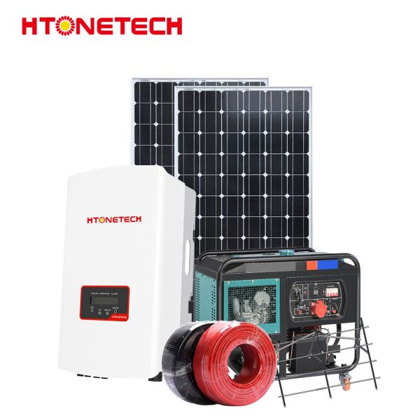 Mini Panel Solar Hybrid Power Systems with IP65 Junction Box