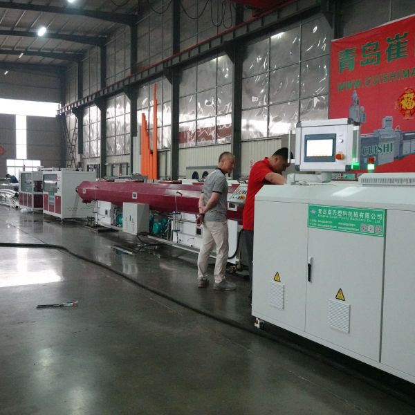 Automatic PPR PPH Three Layer Plastic Pipe Extrusion Line Hot Cold Water Plumbing Pipe Manufacturing Making Machine
