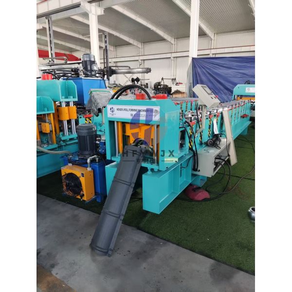 High Output 310mm Width 14 Row Molding PLC Control Ridge Tile Machine for Roof Ridge Roll Forming