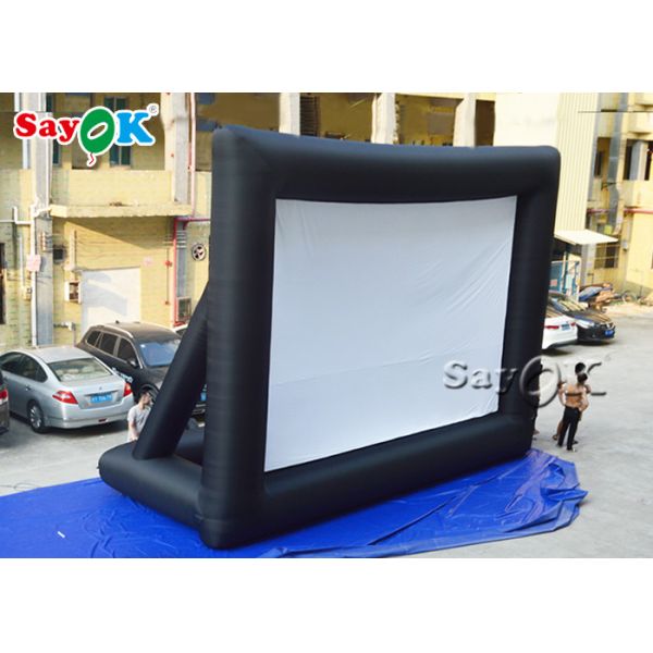 Inflatable Big Screen Backyard Sealed SGS Inflatable Movie Screen