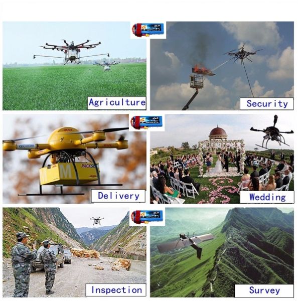 Lipo Battery For Unmanned Aerial Vehicle battery pack 11.1v 35C 5000mah