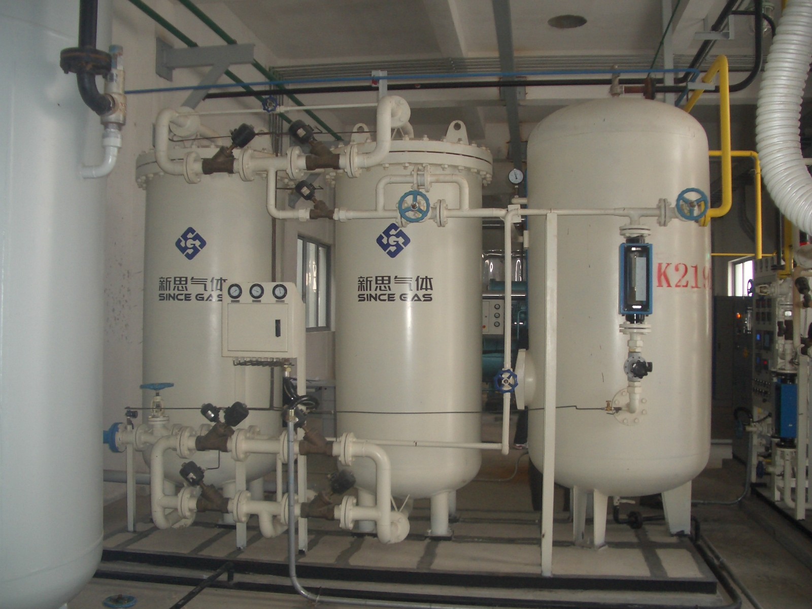Regenerative Desiccant Nitrogen Dryer with Touch Screen Panel / PLC Control