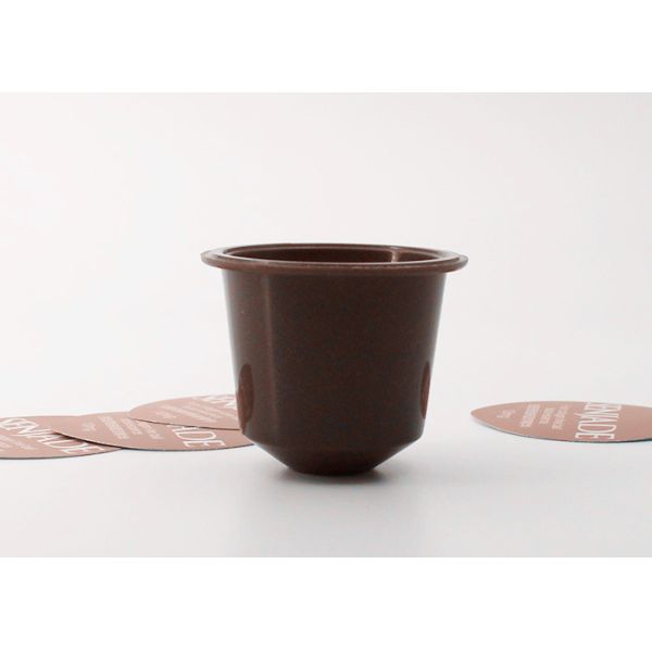 Multi - Color Empty Coffee Machine Refillable Capsules For Instant Ground Coffee Packing