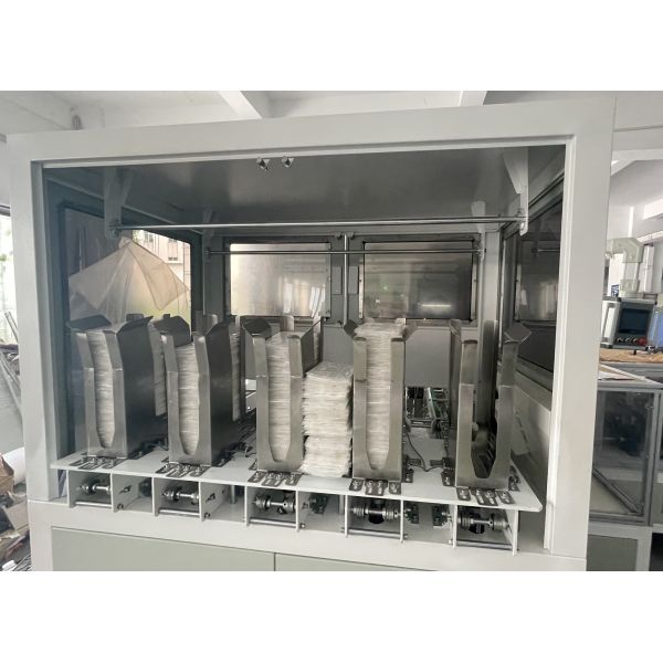 Automatic Box Filling Packing Machine Mask Box Folding Sealer Square Mask Box Packing Machine