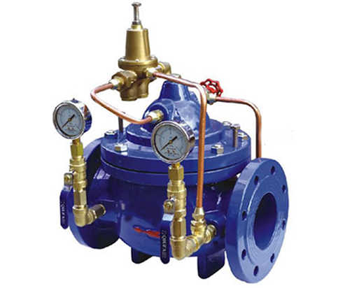 Hydraulic Control Valves, Ductile Iron Diaphragm Type Flow Control Valve