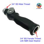 Telescopic Metal Soft Rain Spray Lance With Thumb Control