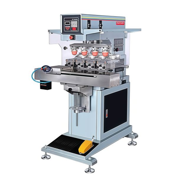 Multi Color Direct Push Semi Automatic Pad Printing Machine Can Print On Irregular Surfaces