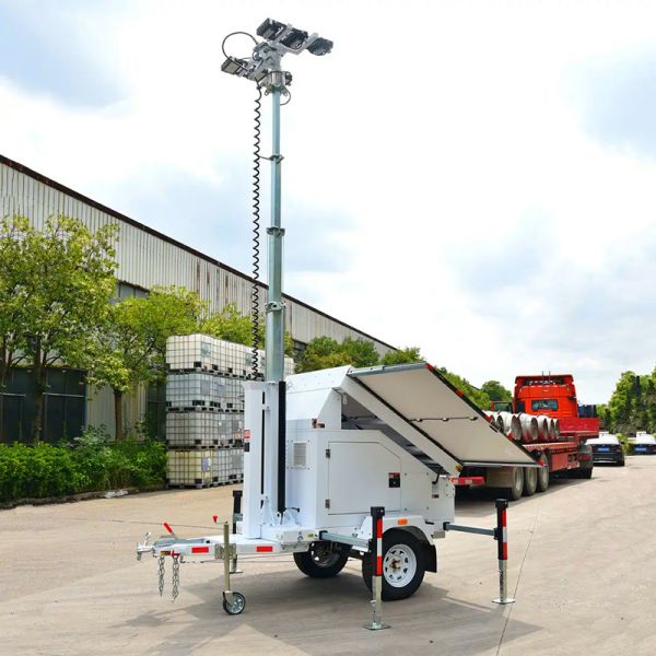 Solar Light Tower Working Temperature -20℃-50℃ Emergency Light Tower LED Light Tower