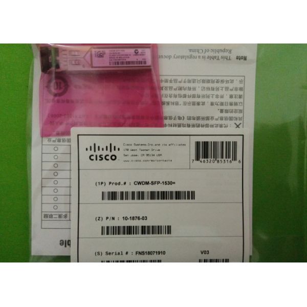 CWDM-SFP-1530 Optical Fiber Module 1 Year Warranty SFP 1.25G 1530nm 80km